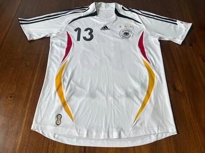 Camiseta Adidas Michael Ballack Seleção Nacional da Alemanha Tamanho Grande Vintage - Imagem 1 de 4