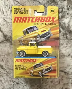 Z8-15 MATCHBOX SUPERFAST - ‘57 GMC STEPSIDE PICK-UP TRUCK - 2010 - NIB - LENSEY - Picture 1 of 2