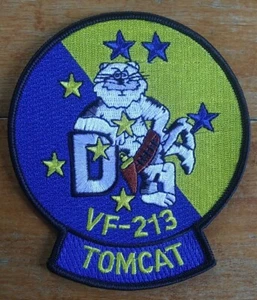 US NAVY ~ TOMCAT ~ VF-213 Blacklions F-14D USN Military PATCH - Bild 1 von 6