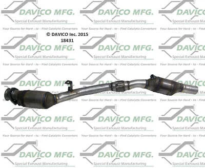 Convertidor catalítico-ajuste exacto Davico 18431 se adapta 04-09 Audi S4 4,2 L-V8 Foto 1 de 3