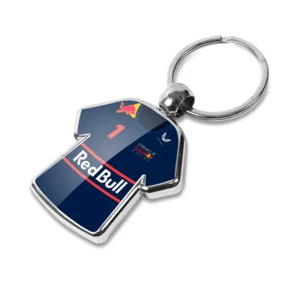 Max Verstappen Team Shirt Keyring Ideal For All Red Bull Formula 1 Fans - Picture 1 of 3