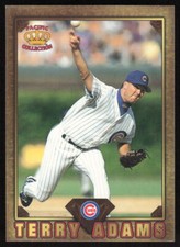 1997 Pacific Prisms Gems of the Diamond GD-116 Terry Adams   Chicago Cubs