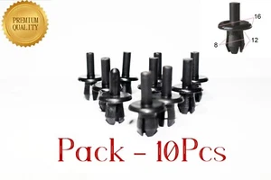 PARAURTI AUTO MITSUBISHI PARAFANGO, RIVESTIMENTO PASSARUOTA E PARASPRUZZI 8MM TRIM CLIP x10 - Foto 1 di 8