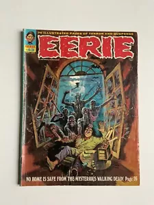 EERIE Magazine #43 Dominguez Cover Art 1972 Warren Publishing Horror Stories GD - Picture 1 of 2