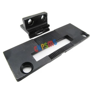 Needle Plate & Feed Dog For JUKI LU-562 LU-563 LU-1508 LU-1510 CONSEW 225 226 - Picture 1 of 4