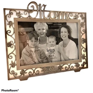 Nuevo marco de fotos Fetco decoración del hogar 4 x 6 peltre mamá - Imagen 1 de 3