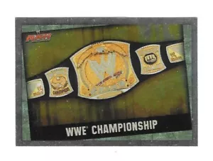 Carte - Catch Topps Slam Attax 2008 Evolution - RAW - WWE Championship - Imagen 1 de 2