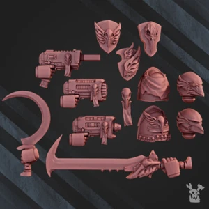 Crow Warrior Bits Set Conversion Set Raven DakkaDakka  - Picture 1 of 2