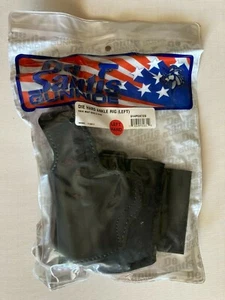 DeSantis Die Hard Ankle Rig Leather Holster S&W M&P Shield 9/40  Left Hand - Picture 1 of 4