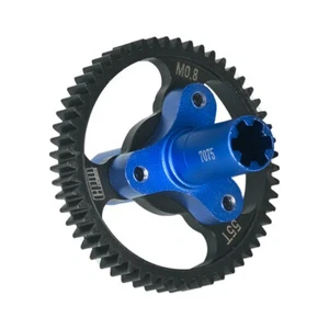 NEW GPM Medium Carbon Steel 55T Spur Gear 0.8 Module 32 Pitch Blue for Arrma - Picture 1 of 1