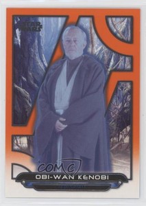 2018 Topps Star Wars Galactic Files Reborn Orange Obi-Wan Kenobi #ESB-25 1k4