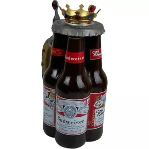 Anheuser-Busch Budweiser 2001 King Of Beers solo para miembros Stein CB18 edición limitada - Imagen 1 de 11