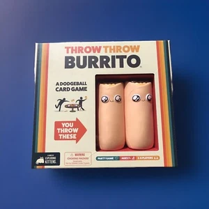 Throw Throw Burrito By Exploding Kitten GR8 🍺 Party Game Good 4 A Crowd Novelty - Picture 1 of 5