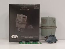 Hallmark Star Wars GONK & MOUSE DROID TALKING Magic ORNAMENT 2022 Con Exclusive