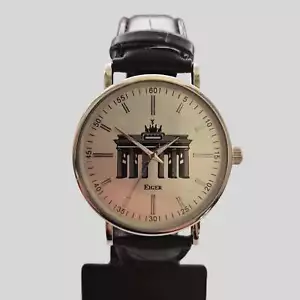 Eiger Herrenarmbanduhr – Klassisches Design mit Brandenburger Tor - Bild 1 von 6