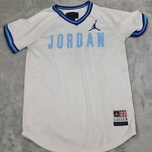 Nike Air Michael Jordan White #23 Jersey Fly Since 1982 Youth Size Large