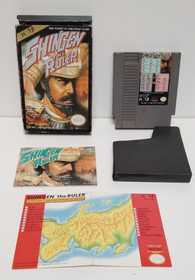 Shingen the Ruler (NES) Nintendo Complete in Box CIB w/ Manual & Map