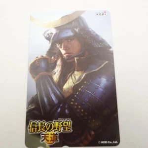 Japanese Telephone Card Nobunaga's Ambition: Tendou KOEI 2009 - Picture 1 of 6