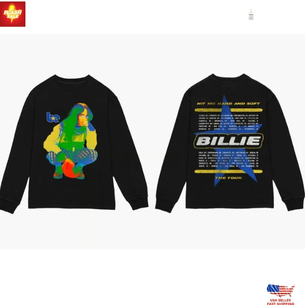 Sudadera exclusiva Billie Eilish Hit Me Hard and Soft: The Tour 2025 Foto 1 de 2