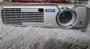 Epson Emp-54 3LCD Projector with Case and Cables Fully Tested - Picture 1 of 14