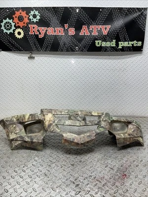 05 Can-Am Outlander 400 4x4 передняя решетка пластиковая зеленая + фары Bombardier оригинальные - Изображение 1 из 4