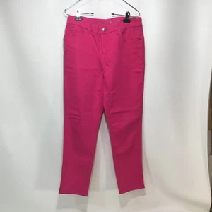 Chicos Fushia So Pantaloni Dimagranti Ragazza Slim Gamba Caviglia Rosso US 4R Chico 0R - Foto 1 di 14