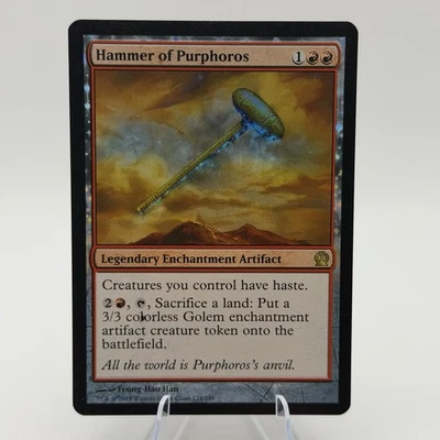 Magic MTG: Hammer Of Purphoros - Theros (THS) #124 (Near Mint) *FOIL* Misprint* - Image 1 of 4