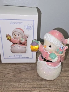 Precious Moments beleuchteter Schneemann - Bild 1 von 3