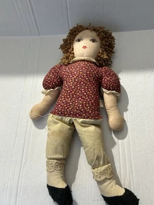 Vintage 80s Calico Critters Cloth Rag Doll America's Children Series Very RARE - Picture 1 of 9