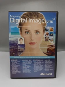 Microsoft Digital Image Suite 10 Complete Photo Editing & Organization Made Easy - Picture 1 of 4