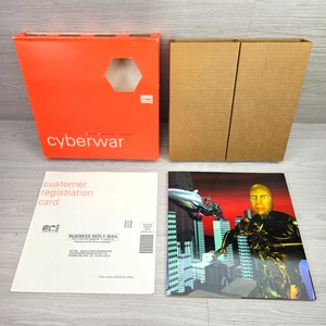 Cyberwar - The Lawnmower Man 4 Disc Big Box PC Game VGC! Vintage 1994 - Picture 1 of 22
