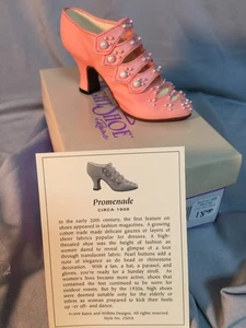 Just the Right Shoe "PROMENADE" #25018 W/BOX & COA 1998 - Picture 1 of 7