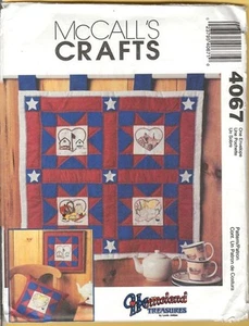 Patrón McCall's Crafts The American Quilt Costura Vintage 2003 NUEVO - Imagen 1 de 3