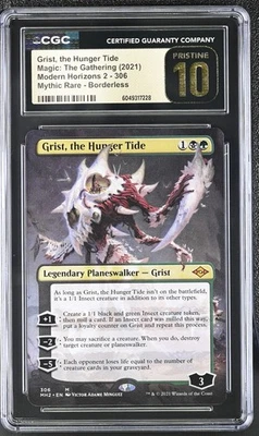 GRIST, THE HUNGER TIDE Modern Horizons 2 Borderless Mythic CGC Pristine 10 MTG - Image 1 of 2