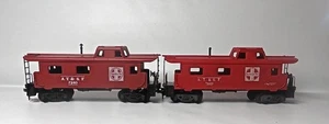 HO CABOOSE COLLECTOR  2 Santa Fe streamlined Cabooses Low Shipping - Picture 1 of 5