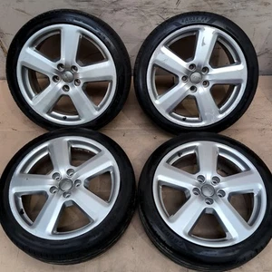 ✅GENUINE 18″ INCH AUDI A6 A8 RONAL S LINE ALLOY WHEELS 🔥GOODYEAR TYRES ALLOYS - Picture 1 of 14