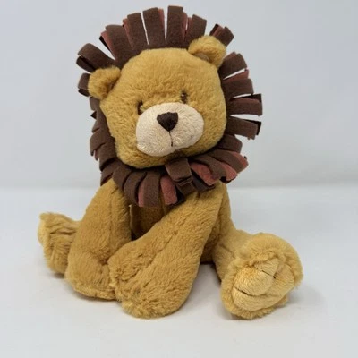 First & Main Lion Lovey Plush Leonardo #6753 Security Baby Toy 10” Sitting Cub - Image 1 of 4