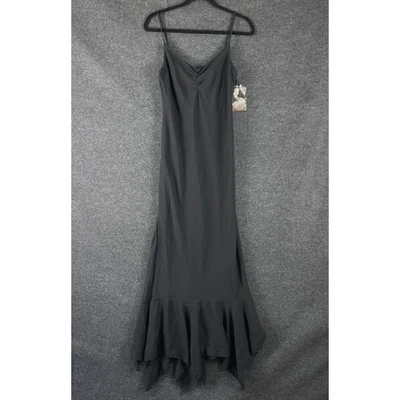 Maxi Vestido De Colección Rampage Y2K Años 90 Para Mujer 7 Negro Volantes Capricho Hada Bruja NUEVO Foto 1 de 4