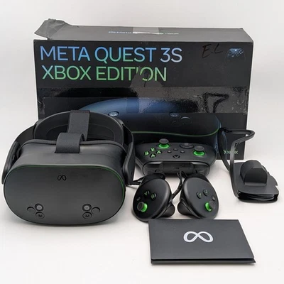 Meta Quest 3S Xbox Edition VR Headset 128GB | Black/Green | SK-1001143-01 - Image 1 of 4