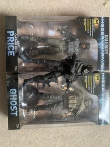 Call Of Duty Figures, MW2 Ghost, MW 2019 Ghost And MW 2019 Captain Price - Picture 1 of 5