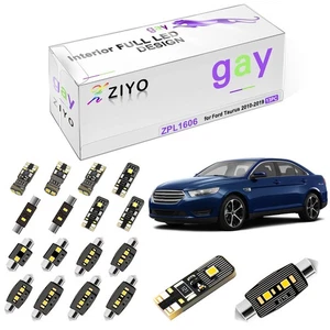 Kit de luces interiores LED para Ford Taurus 2010-2019 + bombillas de matrícula - Imagen 1 de 9