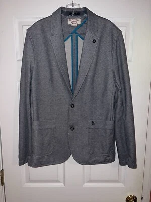 Chaqueta Blazer Penguin Munsingwear Abrigo Deportivo Hombre Gris Medio Foto 1 de 4