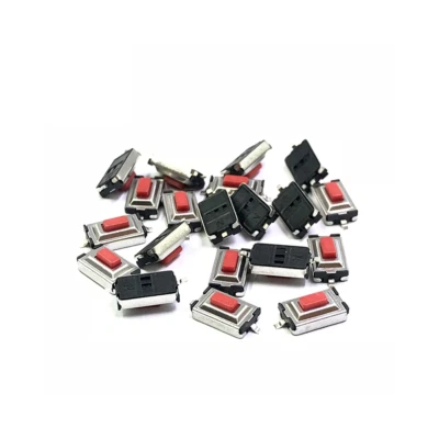 10x Micro Switch Interruptor de boton SMD 3x6x2,5 mm rojo - Imagen 1 de 2