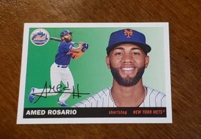 2020  Topps Archives #84 Amed Rosario    New York Mets - Image 1 of 2