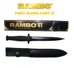 RAMBO 6 FIRST BLOOD PART VI SYLVESTER STALLONE SIGNATURE REPLICA KNIFE - Picture 1 of 4