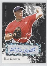 2007 Just Minors Justifiable '07 Preview Black /25 Ross Detwiler #JFPR-05 Auto