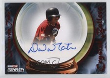 2009 TRISTAR Prospects Plus Crystal Ballers Red Auto /5 Donavan Tate #102 Auto