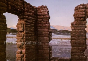 1950s Vintage ANSEL ADAMS Death Valley Ruins Harmony Borax Mill Photo Engraving - Picture 1 of 1