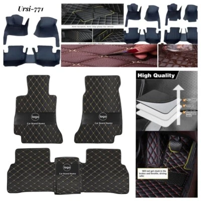 For Chevrolet Colorado 2004-2020 Car Floor Mats Luxury Custom Carpets Waterproof - Image 1 of 4