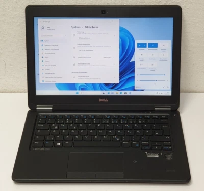 DELL E7250 i5-5300U 128GB SSD 8GB Notebook Laptop HDMI mDP Win.11 12,5" Diagnose - Bild 1 von 4